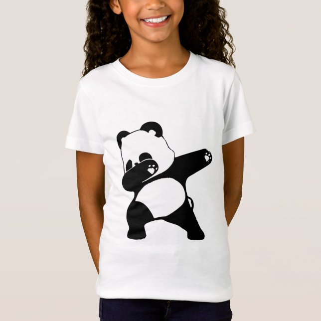 Dabbing Panda  T-Shirt (Front)