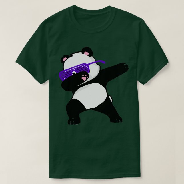 Dabbing Panda T-Shirt (Design Front)
