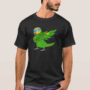 Dabbing Parrot I Orange winged Amazon T-Shirt
