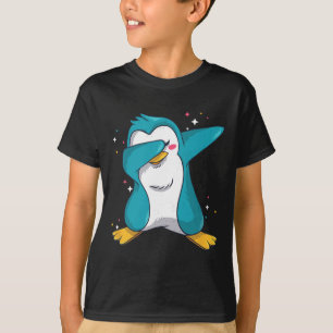 Dabbing Penguin Christmas Dabs Fun Dab Wintermeme  T-Shirt