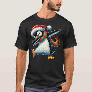 Dabbing Penguin Christmas Holiday Kids Xmas St. Ni T-Shirt