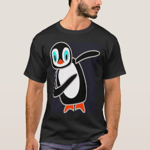 Dabbing Penguin Cool Penguin Dab Dance Dancing Cut T-Shirt