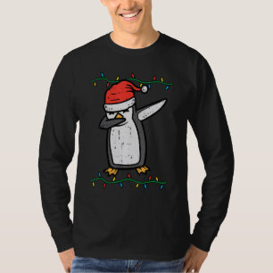Dabbing Penguin Dab Xmas Christmas Boys Kids Youth T-Shirt