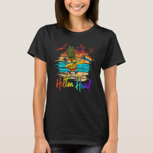 Dabbing Pineapple Gay Pride Lgbt Hilton Head Carol T-Shirt