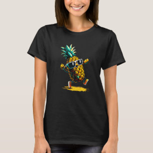 Dabbing Pineapple Hawaiian s Tropical Aloha Beache T-Shirt