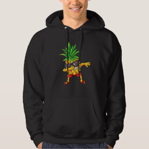 Dabbing Pineapple Sunglasses Aloha Beaches Hawaii Hoodie