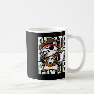 Dabbing Pirate Cat Pirate Party Man Cute Cat Boy L Coffee Mug
