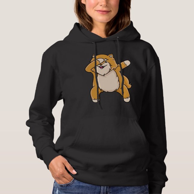 Dabbing Pomeranian Hoodie (Front)