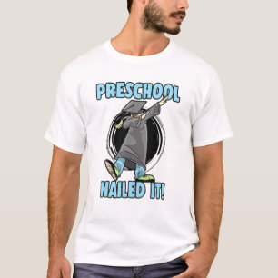 Dabbing Preschool Boy Nailed It T-Shirt