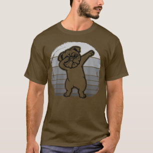 Dabbing Pug Dog Lover For Women Men, Pet Lover T-S T-Shirt