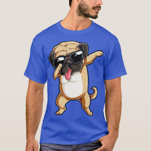 Dabbing Pug  Garcons Filles Dab Dance Dog Puppy Lo T-Shirt