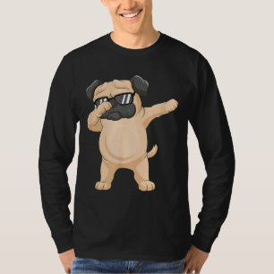 Dabbing Pug Pug Sunglasses Dab Dance Classic T-Shi T-Shirt