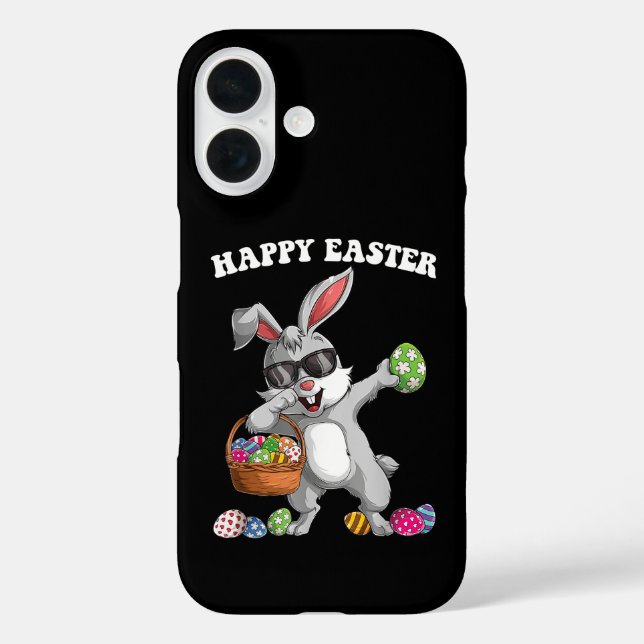 Dabbing Rabbit Easter Day Eggs Dab Boys Girls Kid  Case-Mate iPhone Case (Back)