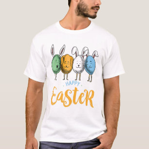 Dabbing Rabbit Easter Day Eggs Dab Boys Girls Kids T-Shirt