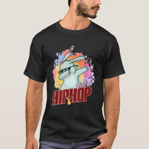 Dabbing Rabit Easter Day Cute Bunny Hiphop Easter T-Shirt