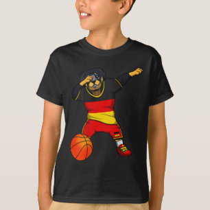 Dabbing Rottweiler Germany Jersey German Sketll Lo T-Shirt