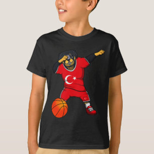 Dabbing Rottweiler Turkey Jersey Turkish Sketll Fa T-Shirt