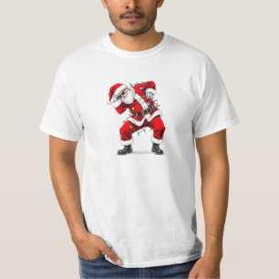 ​Dabbing Santa Christmas Lights Dance T-Shirt