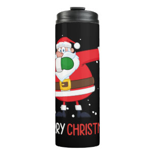 Dabbing Santa Claus Dab Dap Christmas Thermal Tumbler