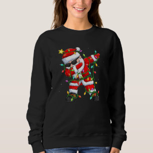 Dabbing Santa Claus Funny Christmas Dab Dance Love Sweatshirt
