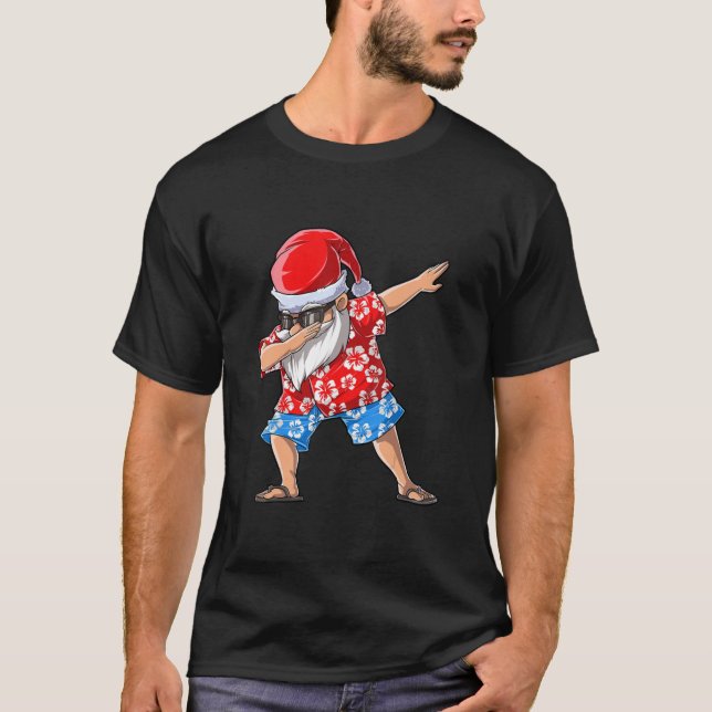 Dabbing Santa T-Shirt (Front)