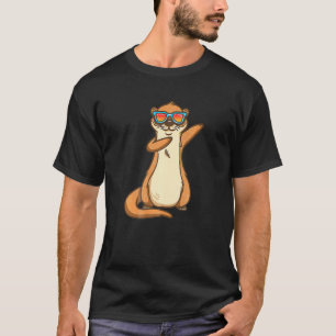 Dabbing Sea Otter Party Animal Kindergarten Kids T-Shirt