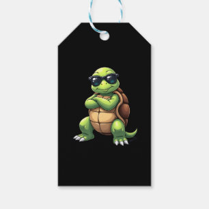 Dabbing Sea Turtle Animal Lover Save The Turtles ( Gift Tags