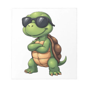 Dabbing Sea Turtle Animal Lover Save The Turtles ( Notepad