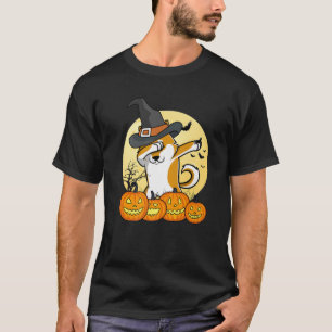 Dabbing Shiba Inu Dab Dance Funny Dog Halloween Gi T-Shirt