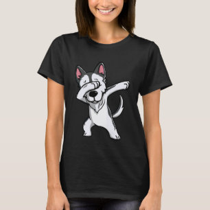 Dabbing Siberian Husky T-Shirt