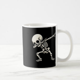 Dabbing Skeleton Boys Kids Men Funny Halloween  Coffee Mug