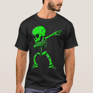 Dabbing Skeleton Dab Dance Skeleton Costume Hallo T-Shirt