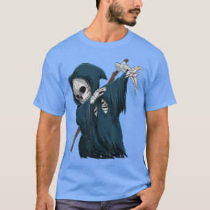 Dabbing Skeleton Pirate Halloween 1601 T-Shirt
