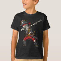 Dabbing Skeleton Pirate Halloween Costume