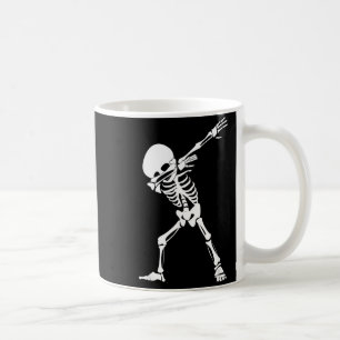 Dabbing Skeleton Shirt - Funny Halloween Dab Skull Coffee Mug