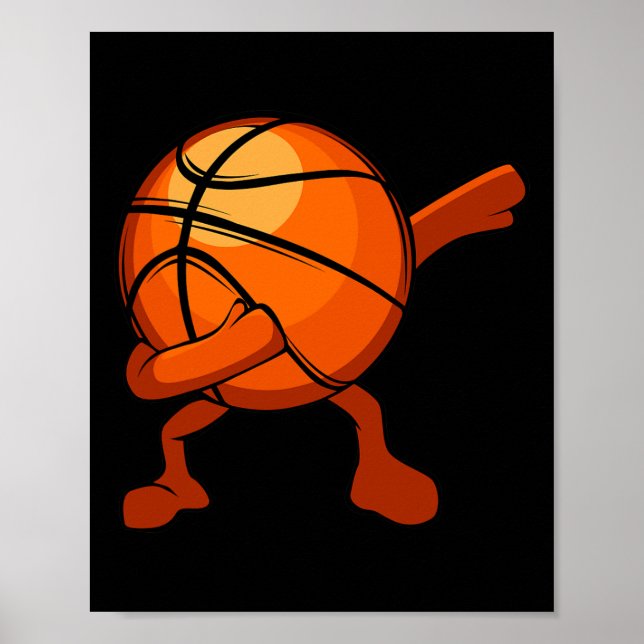 Dabbing Sketll Funny Team Player Legends Game  Poster (Front)