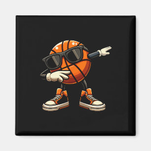 Dabbing Sketll Ll Sungles Sketll  Magnet