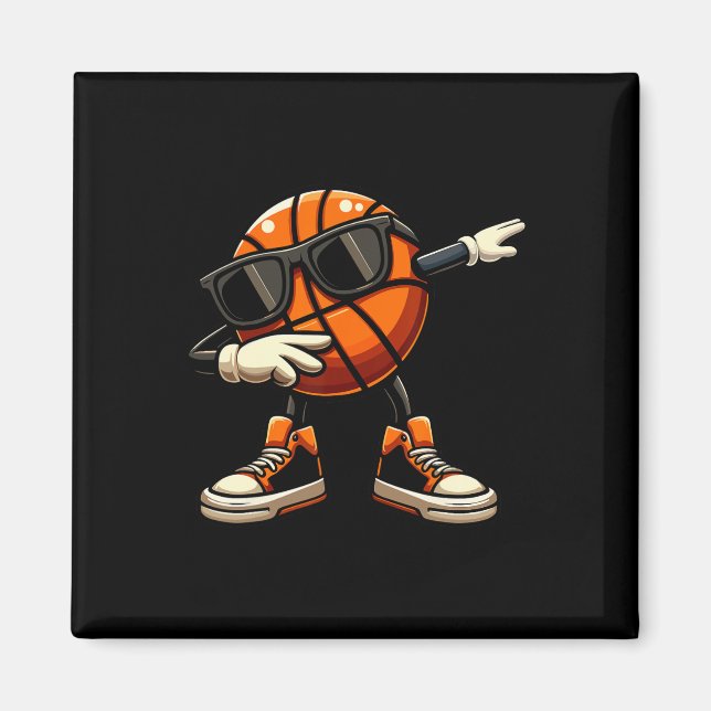 Dabbing Sketll Ll Sungles Sketll  Magnet (Front)