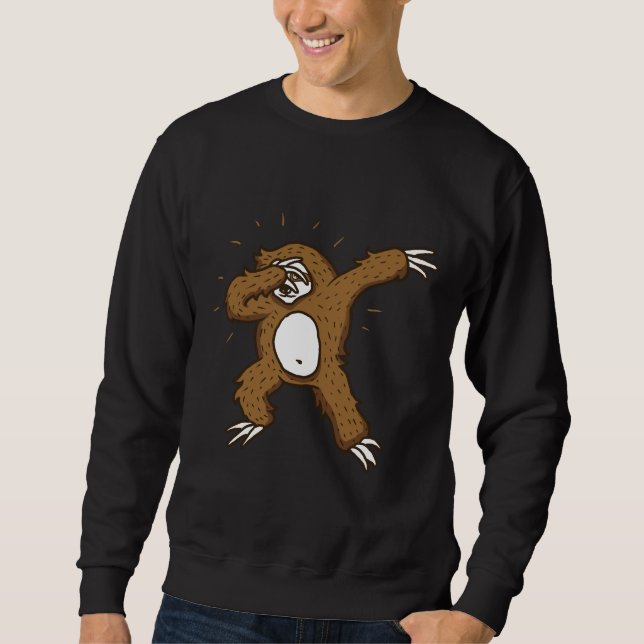 Dabbing Sloth 105 Sweatshirt (Front)