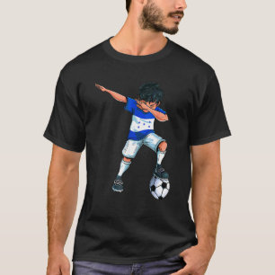 Dabbing Soccer Boy Honduras Honduran Football for  T-Shirt