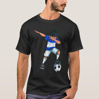 Dabbing Soccer Boy Honduras Honduran Football for  T-Shirt