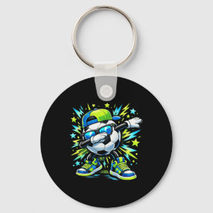 Dabbing Soccer Ll Cool Kids Funny Sports Key Ring