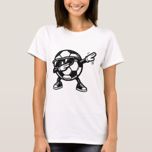 Dabbing Soccer Ll Funny Sport Player Dab Dance Foo T-Shirt
