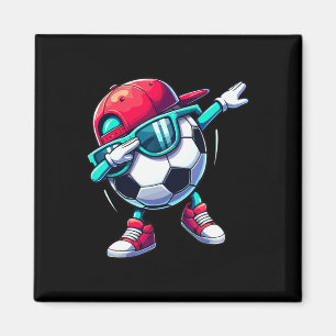 Dabbing Soccer Ll Player _1  Magnet