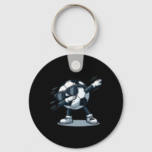 Dabbing Soccer Ll Shirt Funny Boys Men Women Sport Key Ring