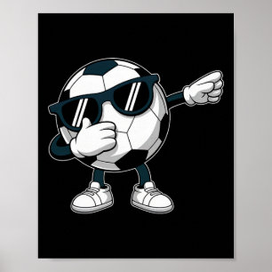 Dabbing Soccer Ll Soccer Team Soccer Players Men B Poster