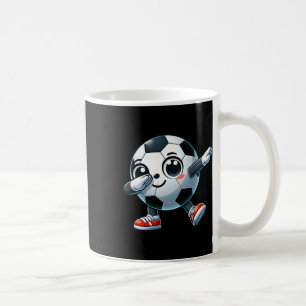 Dabbing Soccer Player Lover Cute Toddler Kids Boys Coffee Mug