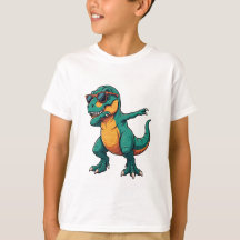 Dabbing T-rex T-shirt