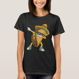 Dabbing Taco Cinco De Mayo Funny Mexican Food Dab  T-Shirt
