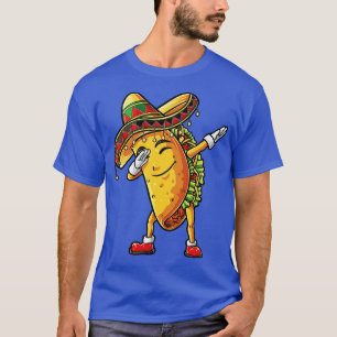 Dabbing Taco Cinco de Mayo Kids Boys Men Women Gir T-Shirt